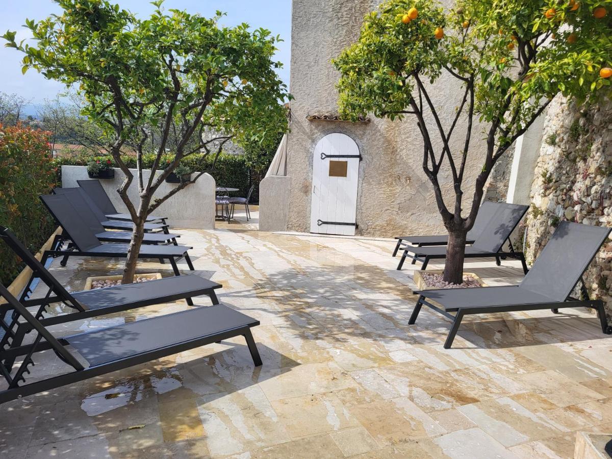 Château Le Cagnard Cagnes-sur-Mer Eksteriør billede