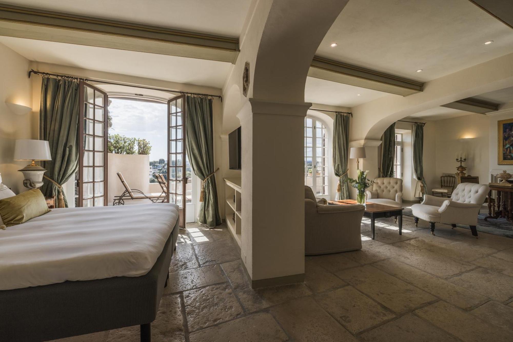 Château Le Cagnard Cagnes-sur-Mer Eksteriør billede